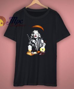 Marilyn Monroe La Bandita Graphic Art Printed Urban T Shirt