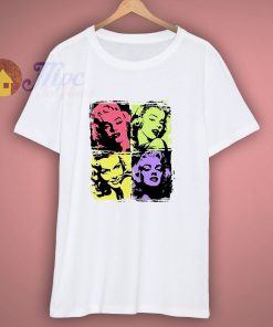 Marilyn Monroe Pop Art T Shirt