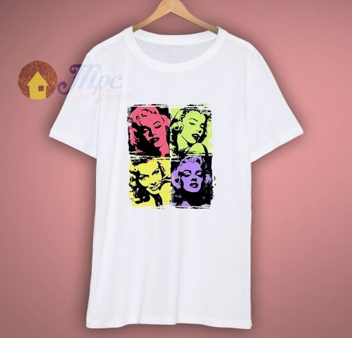 Marilyn Monroe Pop Art T Shirt