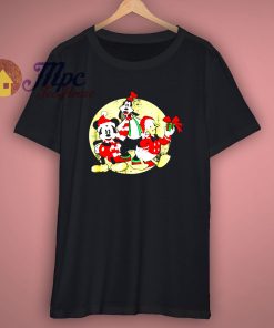 Mickey Mouse and Donald Duck Disney Christmas Group Shirt