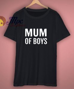 Mum Of Boys Fun Jumper For Mother
