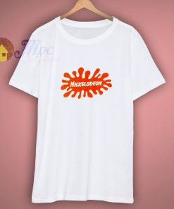Original Nickelodeon Splat Logo T Shirt Retro 90s