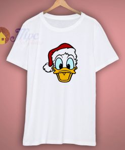 Santa Donald Duck Christmas Disney T Shirt