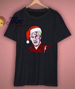 Scary Christmas Zombie T shirt