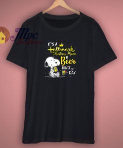 Snoopy And Woodstock Its A Hallmark Christmas Movie T Shirt