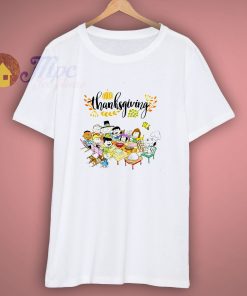 Snoopy and Peanuts with friends Thanksgiving T Shirt