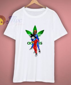 Son Goku And Snoop Dogg Weed Adidas Parody
