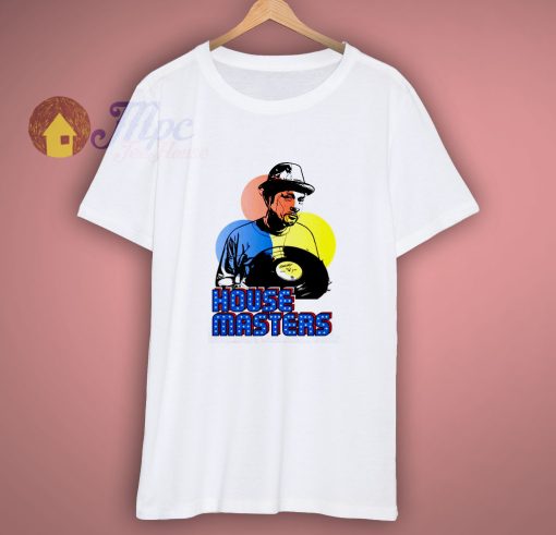 T Shirt Music Disk Funk Vintage Style
