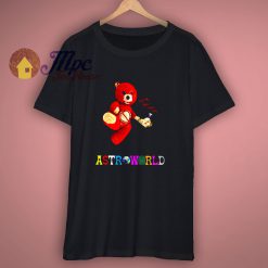 Travis Scott Astroworld Bear Exclusive T Shirt