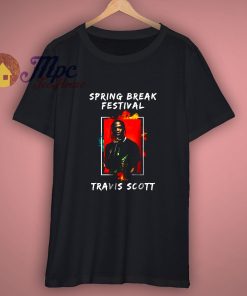 Travis Scott Spring Break Festival T Shirt
