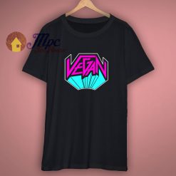 VEGAN METAL SHIRT Vegan Power Co Logo T Shirt