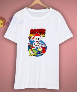 Danger Mouse Santa Christmas T Shirt