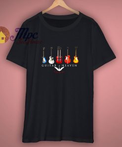 Guitar Heaven Music Stings With Wings Rock n Roll T Shirt