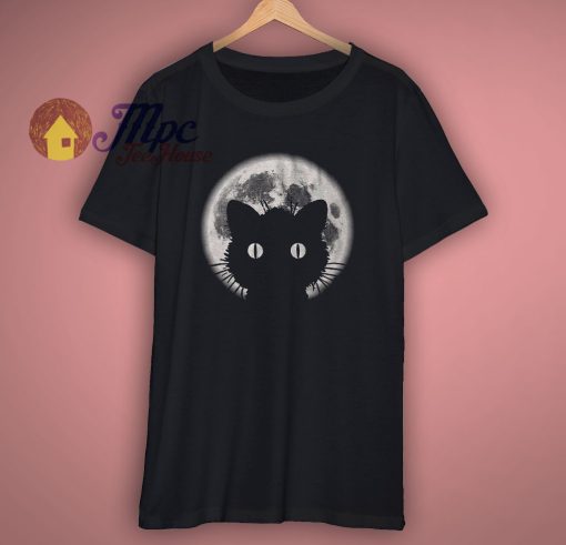 Black Cat Halloween T Shirt
