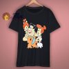 Flintstones Fred Wilma Pebbles Cartoon T Shirt