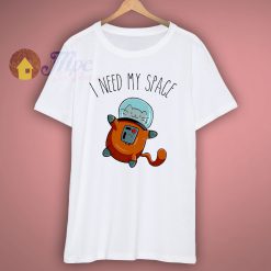 I Need My Space Cat Astronaut Funny T Shirt
