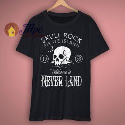 Peter Pan Skull Rock Vintage Graphic T Shirt