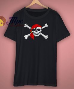 Pirate Skull Crossbones Party T Shirt