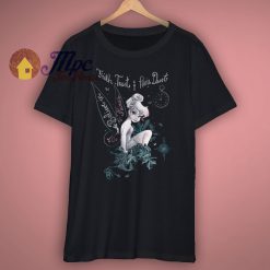 Tinker Bell Believe Drawing Graphic T Shirt