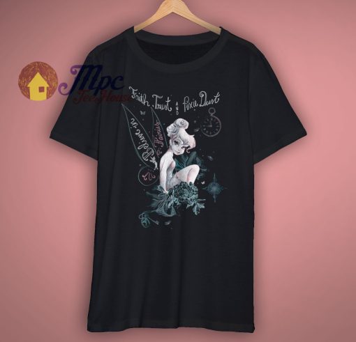 Tinker Bell Believe Drawing Graphic T Shirt