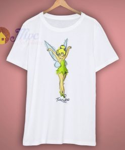 Tinker Bell Watercolor Sketch T Shirt