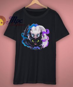 Toothless and Light Fury Cute T Shirt