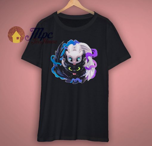 Toothless and Light Fury Cute T Shirt