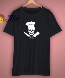 Chef Skull Funny T Shirt