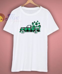 Clover Green Plaid Truck T Shirt