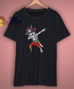 Dabbing Skeleton Pirate T Shirt