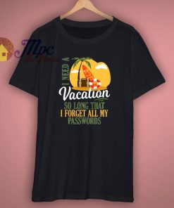 Funny Summer Vacation T Shirt