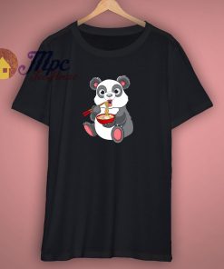 Panda Ramen Cute T Shirt