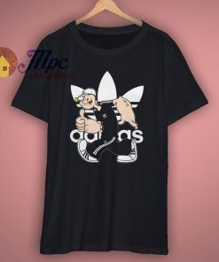 Popeye The Sailor Sport Funny T Shirt