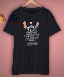 Stitch With Toothless Funny T Shirt