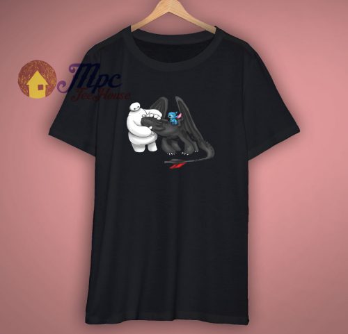 Toothless And Stitch Disney T Shirt