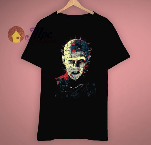 Raise Hell as Pinhead Horror Movie T Shirt
