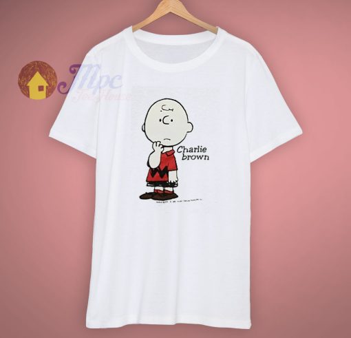 Cool Simple Charlie Brown Vintage T Shirt