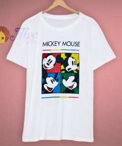Mickey Art Mouse Pop 90s T Shirt