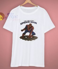 Superhero Vintage Spiderman T Shirt