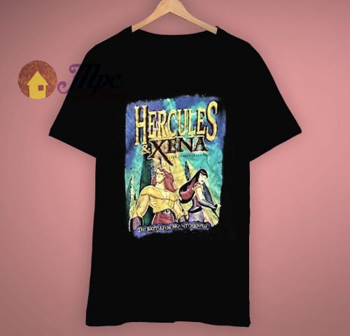 Vintage Disneys Hercules Xena T Shirt