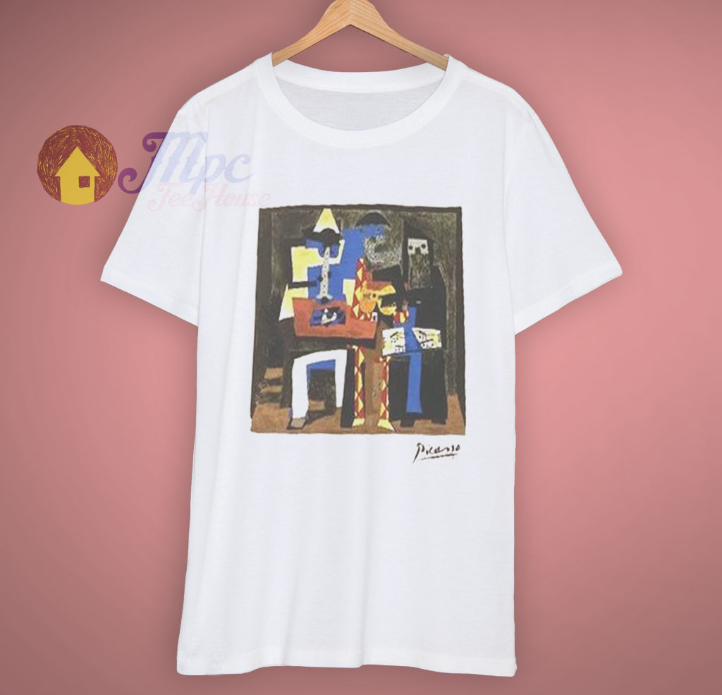 Pablo Picasso Vintage 80s T Shirt On Sale - mpcteehouse.com