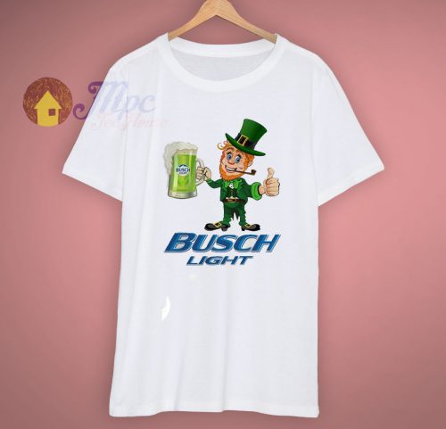 Busch Light Leprechaun Drink Beer T Shirt