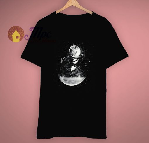 Jack Skellington Moon The Nightmare T Shirt