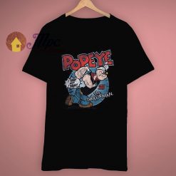 Retro Look Popeye The Sailorman T Shirt