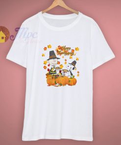 The Peanuts Snoopy Dog Thanks Giving T Shirt