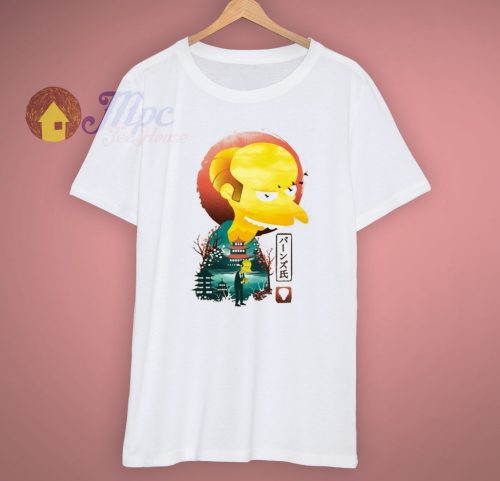 Cartoons Mr Burns Ukiyo E T Shirt