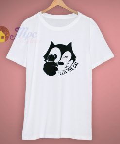 Felix The Cat Happy Cartoon T Shirt