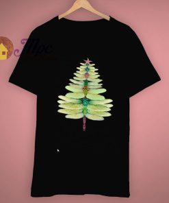 Noel Gift Dragonfly Christmas T Shirt