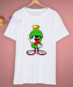 Marvin The Middle Finger Graphic T Shirt