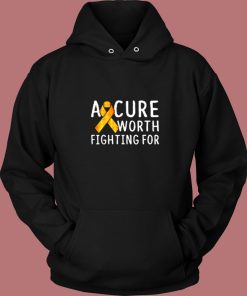 A Cure Worth Fighting For Vintage Hoodie